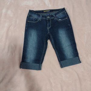 Jean long shorts